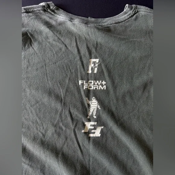 Fitment Industries x Flow + Form x Michelin LS Tee XL Green Rare Collab - Picture 8 of 8